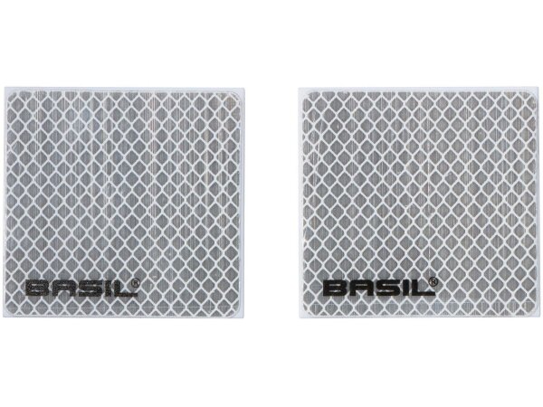 BASIL Reflektor "Crate Clicker" Hochwertige 3M Ref silber, Satz &