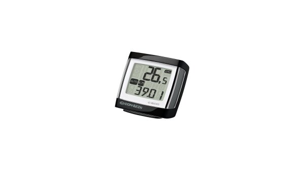 CONTEC Fahrradcomputer C-500, SB-verpackt, 5 Funktionen, Sup