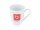 CONWAY Tasse Maße (B x H): 8 x 10 cm, 350 ml, Kera weiß