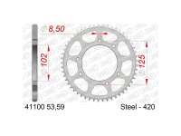 AFAM Kettenrad "41100" 420, Stahl 59 Zähne