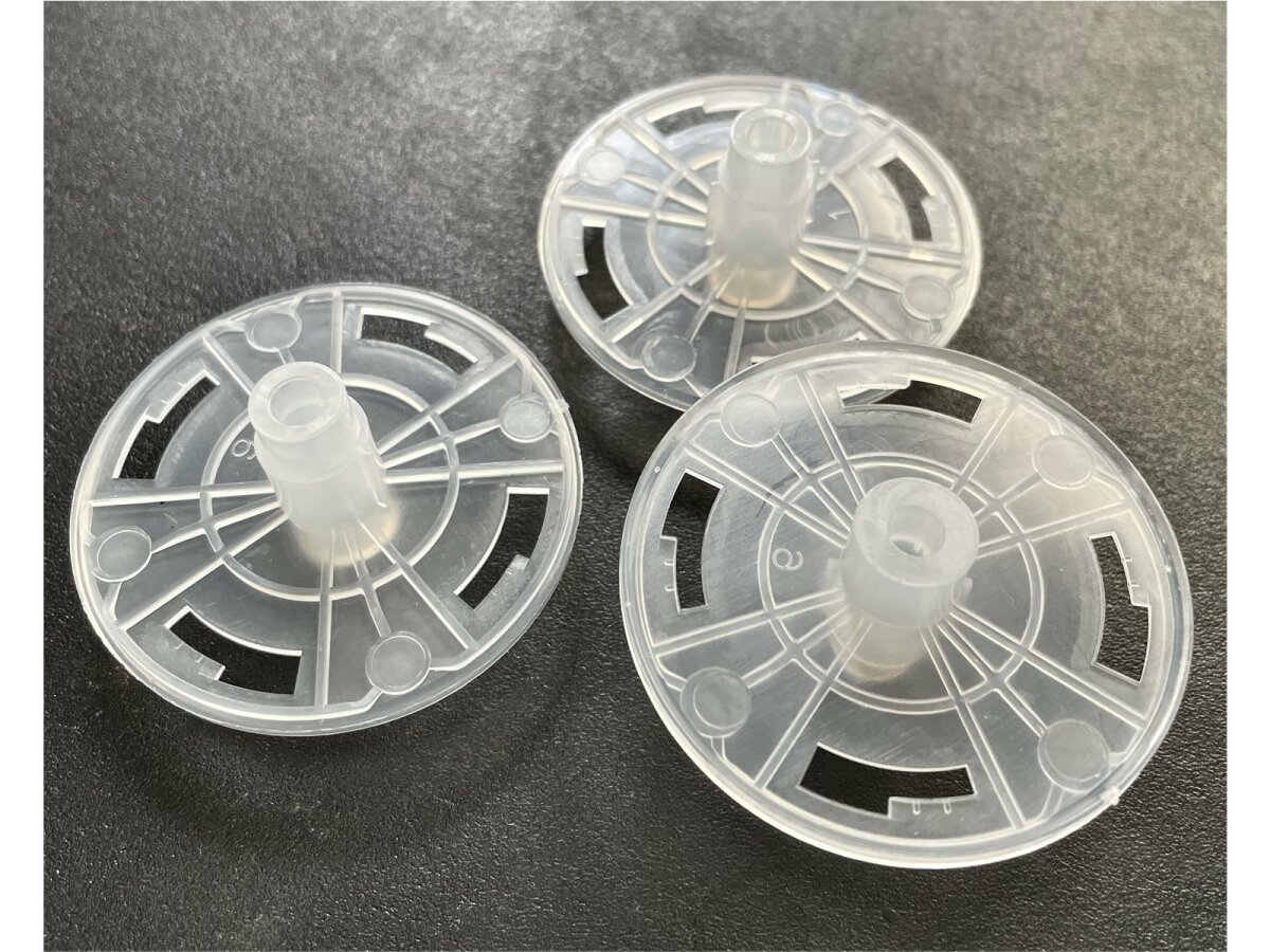 proWIN AIRBOWL 1+ & 2 Halteplatte Förderrohr (Rotor Oberteil) zumoo