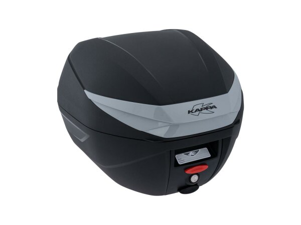 KAPPA Topcase "K3000N" Monolock, 30 l Inhalt, Maße Dekorblende si