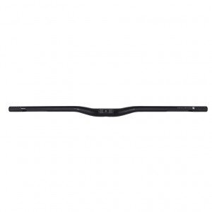 Ergotec Lenker LOW RISER BAR i 31,8 - 780x15x12°, Safety Level 6, int. Kabelführung, DB, schwarz matt