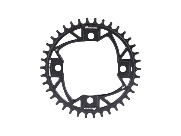 MIRANDA Kettenblatt "MTB Chainflow 3D" 4-Arm, 104  38 Zähne