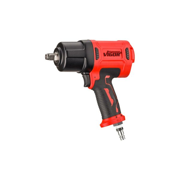 VIGOR Schlagschrauber "V4800N" Druckluft, Antrieb  schwarz / rot