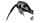 WKS Schweißerschutzbrille Mit ovalen Schweißschutz schwarz, Schut