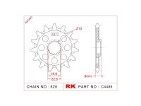 RK Antriebsritzel "4486-8Q" 520, Stahl, Offroad...