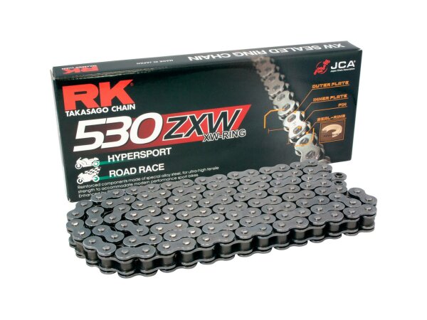 RK Kette "530ZXW" 5/8 x 3/8, XW-Ring Premium-Kette 122 Glieder, H