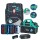 Scout Schulranzenset Alpha Exklusiv LED Set 4tlg. Sternenhimmel