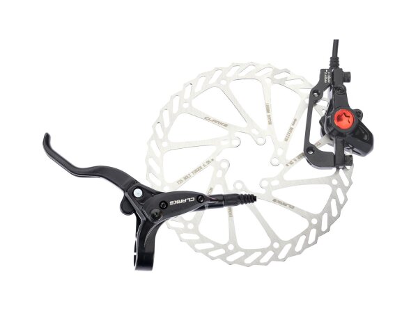 Scheibenbremse "Clarks M2" Hydraulisch, Aluminium, vorne, 180 mm