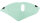 EXCELSIOR Mantelschoner "Classic" 26"/28" pastel green