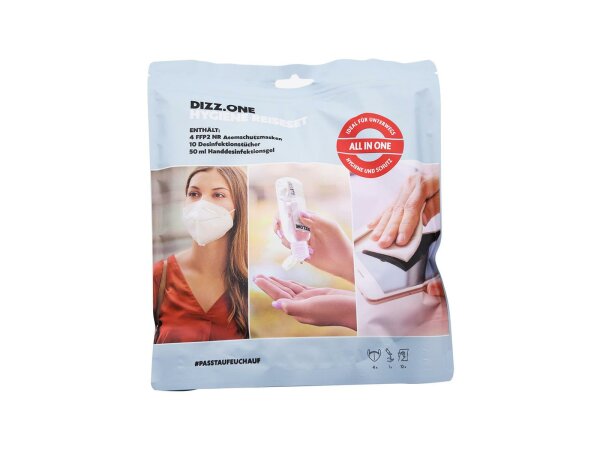 Hygiene-Set "DIZZ.ONE", Gesundheitsvorbeuge, Coronaschutz, 1