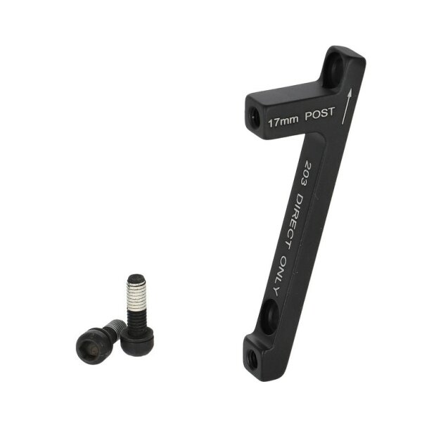 Scheibenbremsadapter Sram Post Bracket 17P (Vorne 220mm), Alu