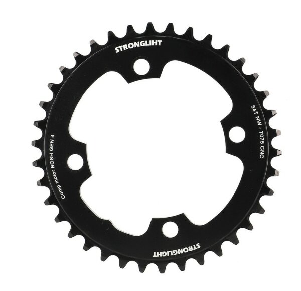 Kettenblatt E-Bike Stronglight Shimano 34 Zähne, 4-Arm Lochkreis 104