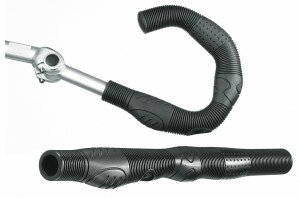 Lenkerbezug Ergo Vario Ergotec schwarz, Länge 410 mm, Ø 22 mm, Kraton