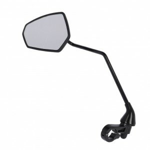 ERGOTEC Rückspiegel "M-77L" Klemmung 22,2 mm, Link schwarz sandge