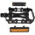 Pedale Steady A2, E-Bike, Rahmen schwarz, Messingschlager, 311108