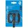 Pedale Steady A2, E-Bike, Rahmen schwarz, Messingschlager, 311108