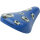 Kindersattel Asa Kids Fußball, 12"-16", blau, Messingschlager, 251293