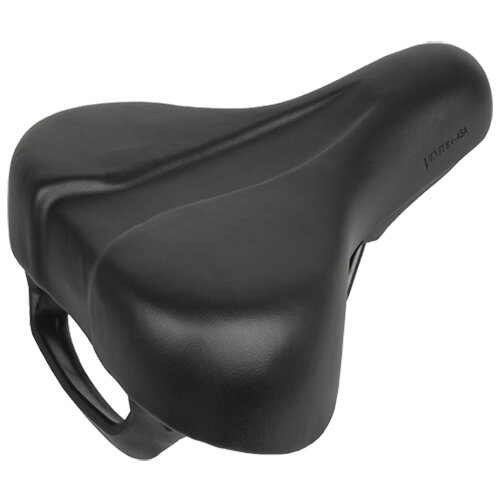 Sattel E-Grip, Unisex, schwarz, Messingschlager, 250077