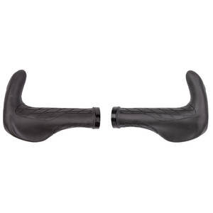 Griffe M-Wave Cloud Ergo Max Fix BE, Paar 140mm/140mm, schwarz, Messingschlager, 410124