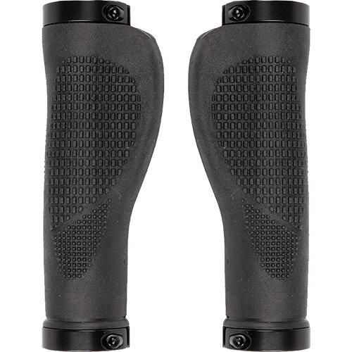 Griffe M-Wave Cloud Ergomax Fix , Paar 138mm/138mm, schwarz, Messingschlager, 410053