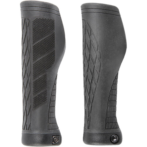 Griffe M-Wave Cloud Ergo Fix 2 , Paar 130mm/130mm, schwarz, Messingschlager, 410402