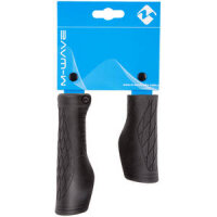 Griffe M-Wave Cloud Ergo Fix , Paar 132mm/92mm, schwarz, Messingschlager, 410056