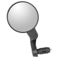 Spiegel Spy Space IN XL, M-Wave, links, schwarz, Messingschlager, 270014