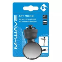 Spiegel Spy Micro, M-Wave, schwarz, Messingschlager, 270029