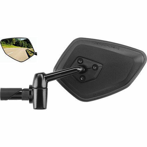 Spiegel Cycle Star E, B+M, für E-Bikes, kurze Stange, 17,2mm, Busch + Müller, 913/712VLGE