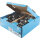 Bremsschuh M-Wave BPR-VC-Base, V-Brake schraub, asymm, schwarz, 72mm, 25 Paar in Karton, Messingschlager, 361024