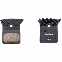 Bremsbelag Scheibe, Resin, mit Kühlrippen, Shimano...