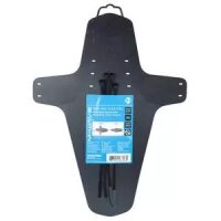 Universal Schutzblech Kunststoff  26-29", schwarz, für Vorder- und Hinterrad, Messingschlager, 385132