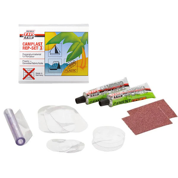 Reparaturset Camplast Maxi, TipTop, Camping/Outdoor, für PVC + Gewebe, Tip Top, 5523207