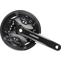 Kurbelsatz Shimano FC-MT101, 175mm, schwarz, 40-30-22...
