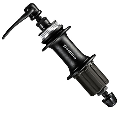 Hinterradnabe Shimano Acera FH-M3050, schwarz, 36L, 8/9-fach, Schnellspanner 170mm, Shimano, EFHM3050AZBL5