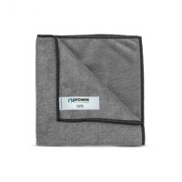 proWIN Coppa 40x40cm Mikrofasertuch grau Antibakterielle...