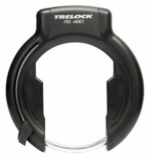 TRELOCK Rahmenschloss "RS 480 XL" 75 mm breiter Du AZ, abziehbare