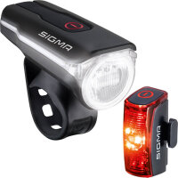 SIGMA SPORT Akku-LED-Leuchten-Set "Aura 60 /...