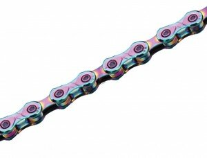Schaltungskette KMC X12 Aurora Blue 1/2" x 11/128",126 Glieder,12-fach