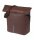 City Fahrradshopper Basil Vegan Leather 30x18x49cm,rosted brown,14-16ltr,Hook-On