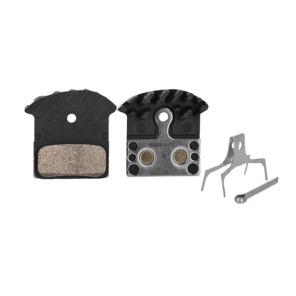 SHIMANO Scheibenbremsbelag "J04C" Paar, Metall, ge Werkstattverpa