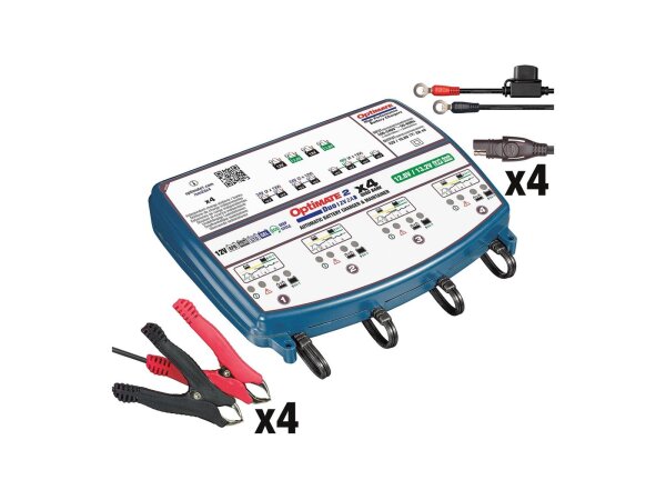 TECMATE Batterieladegerät "OptiMATE 2 DUO" 5-stufi Ladespannung 1