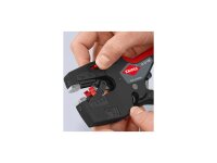 KNIPEX Abisolierzange "NexStrip" Automatische Abis schwarz / rot