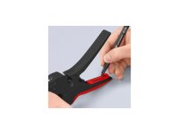 KNIPEX Abisolierzange "NexStrip" Automatische Abis schwarz / rot