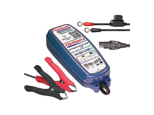 TECMATE Batterieladegerät "OptiMATE 2 DUO" 5-stufi Ladespannung 1