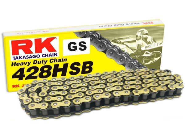 RK Kette "GS428HSB" (1/2x5/16) verstärkt, mit naht 114 Glieder