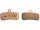 SHIMANO Scheibenbremsbelag "D02S/D03S" SB-verpackt Metall (D02S) 