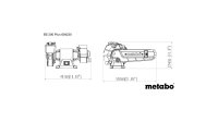 METABO Doppelschleifmaschine "BS 200 Plus" Netzbet im Karton